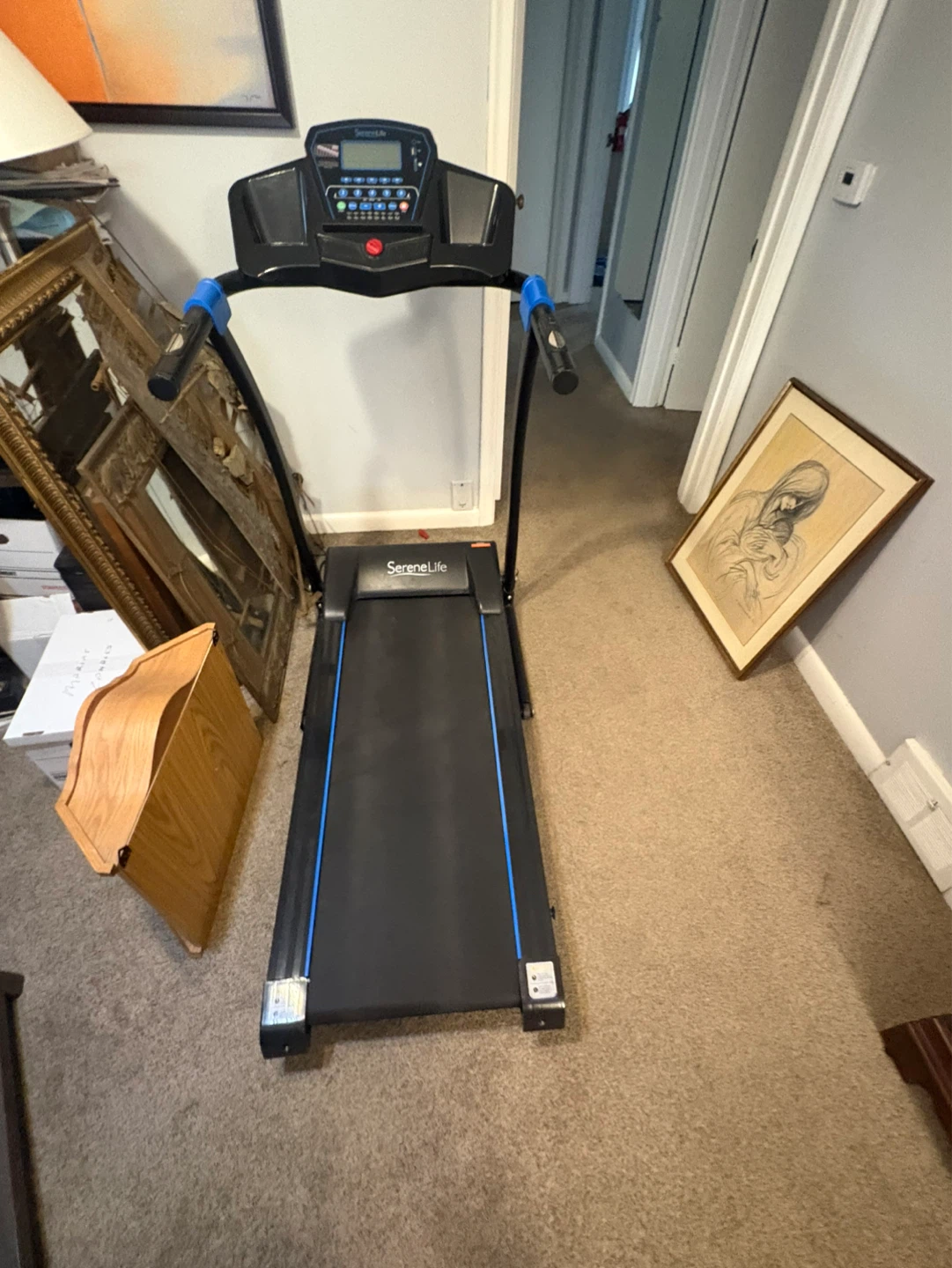 Free delivery used SereneLife Treadmill - photo 5