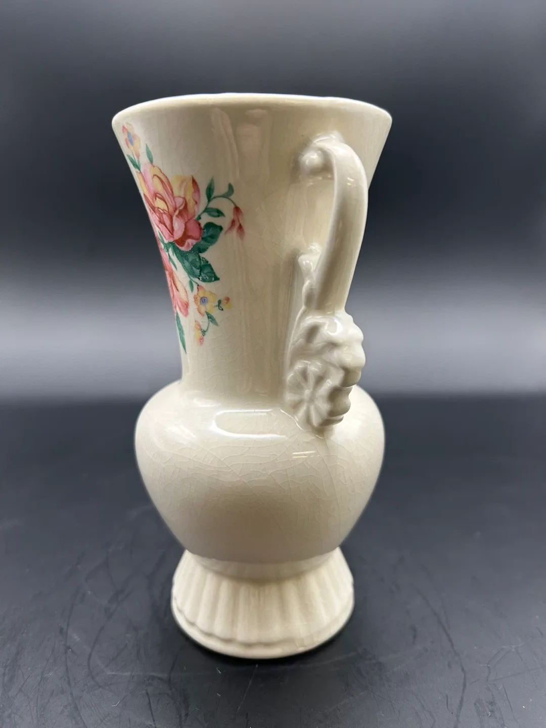 Royal Copley Cream Floral Vase - photo 2