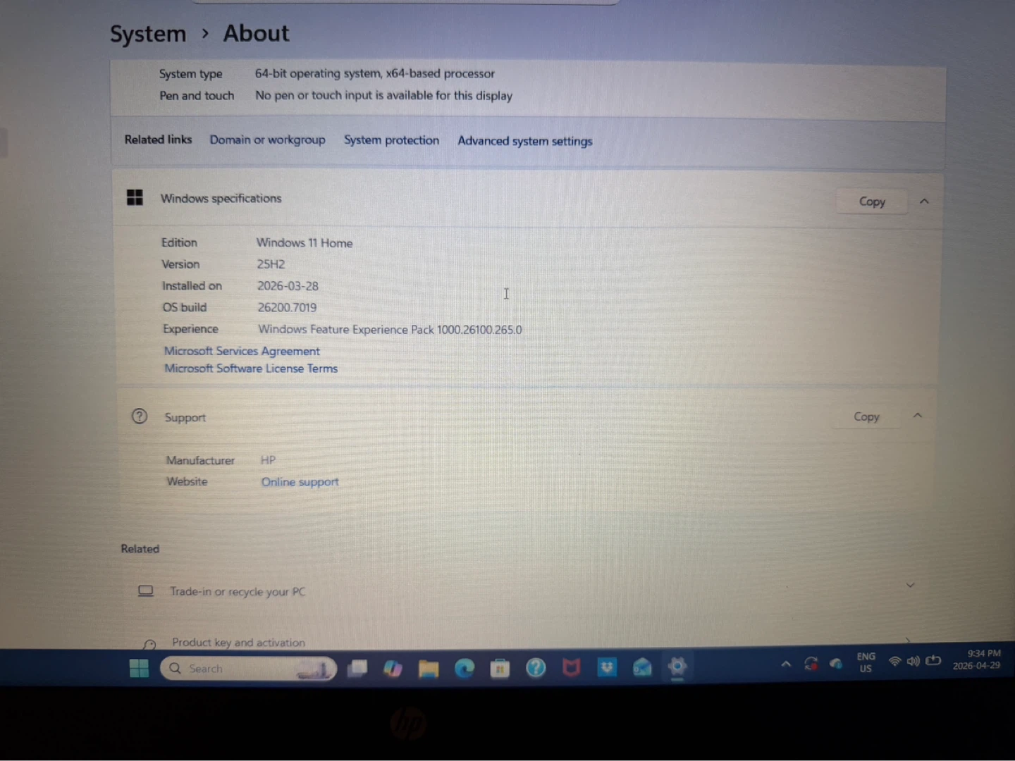 HP Laptop with Windows 11 Home - photo 4