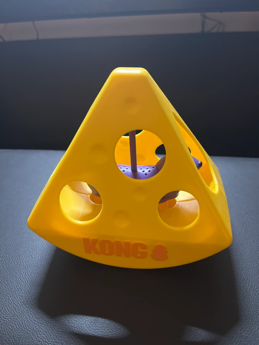 Kong Treat Dispensing Cheese Toy with Mouse - photo 2