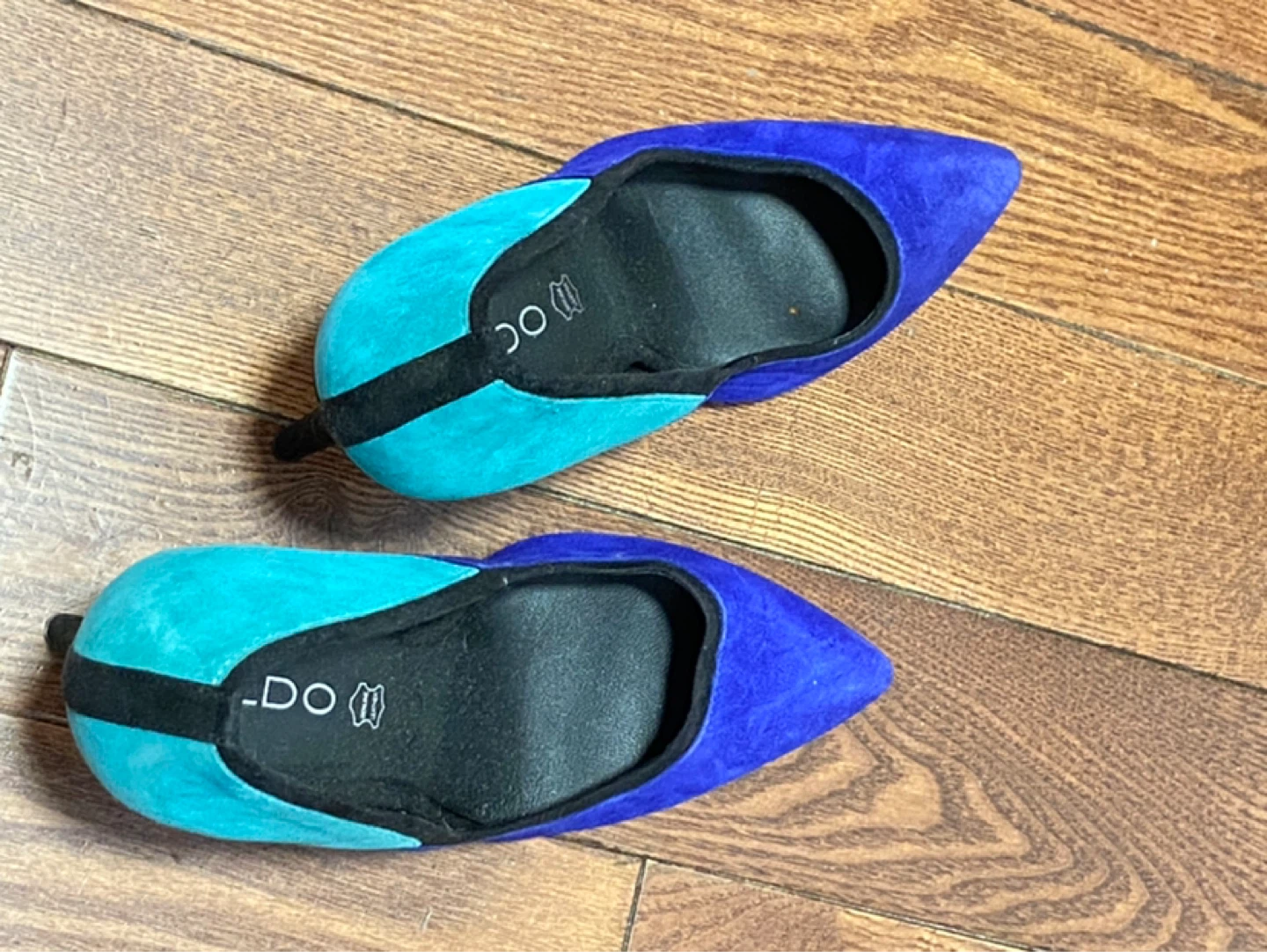 ALDO Suede Colorblock Heels - photo 3