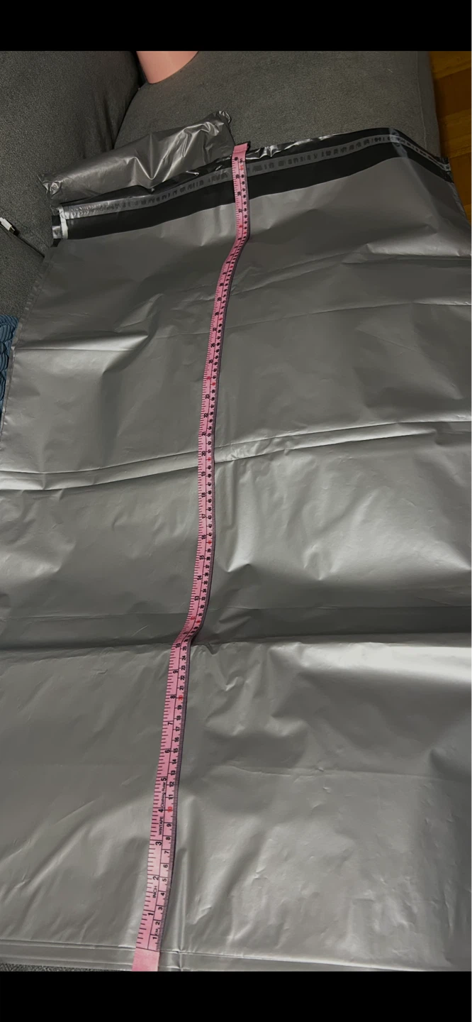 New-10 Pcs  ,XLarge Silver Poly Mailers Shipping Bags