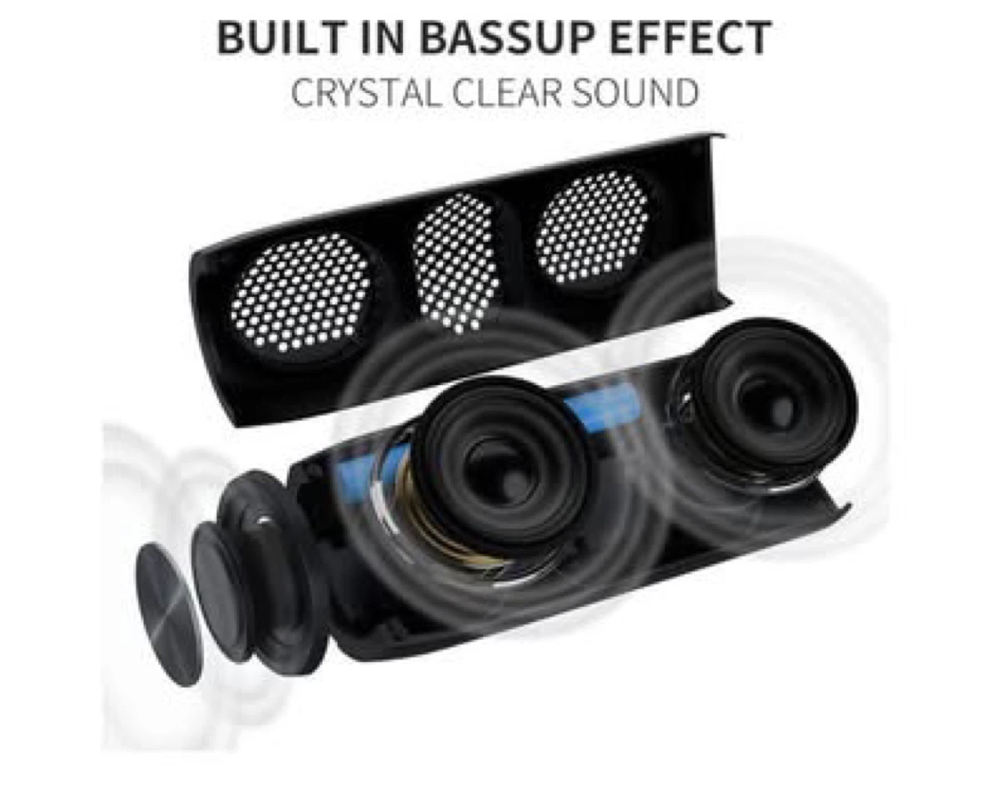 MusiBaby M88 Bluetooth Speaker Portable Wireless Speaker - photo 3