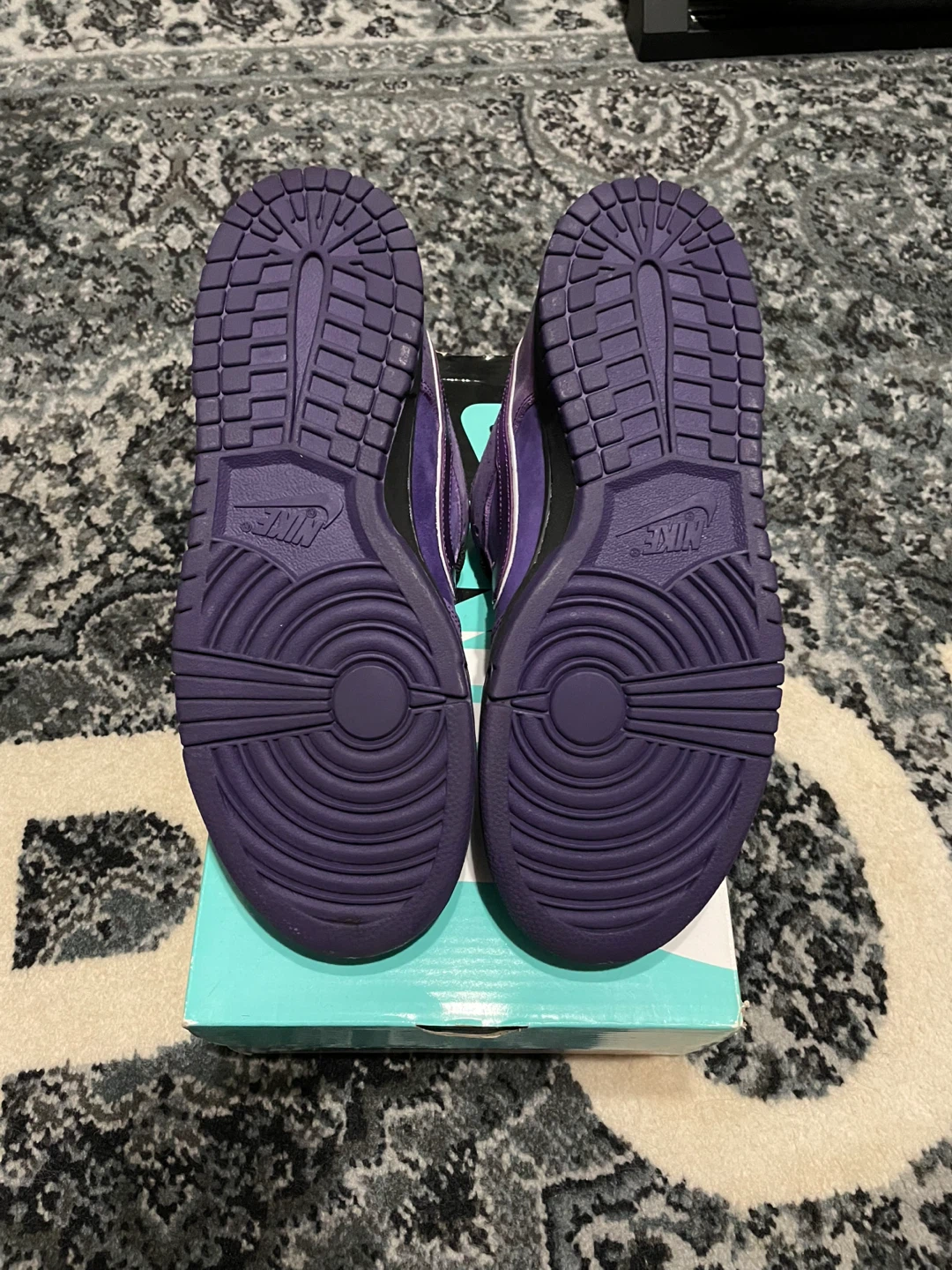 Nike SB Dunk Low Purple Sneakers - photo 4