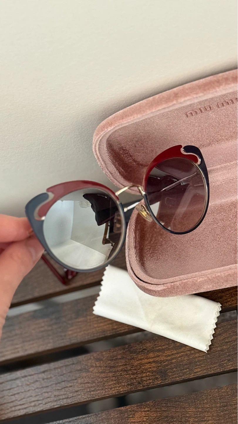 Miu Miu Sunglasses with Case