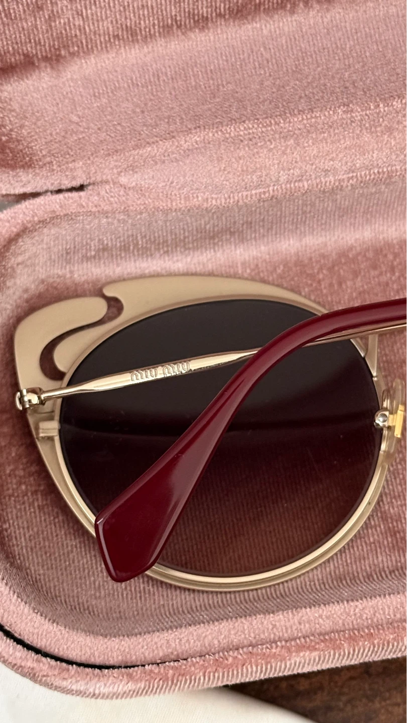 Miu Miu Sunglasses with Case - photo 3