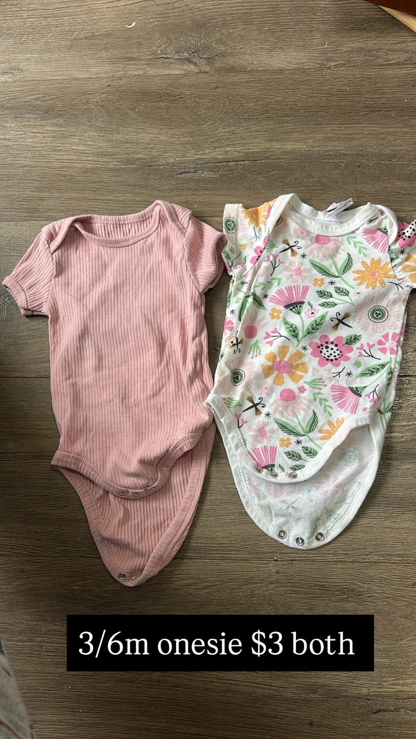 Baby 3/6m Girl Clothes Bundle - Onesies, Tops, Pants, Hoodies - photo 5