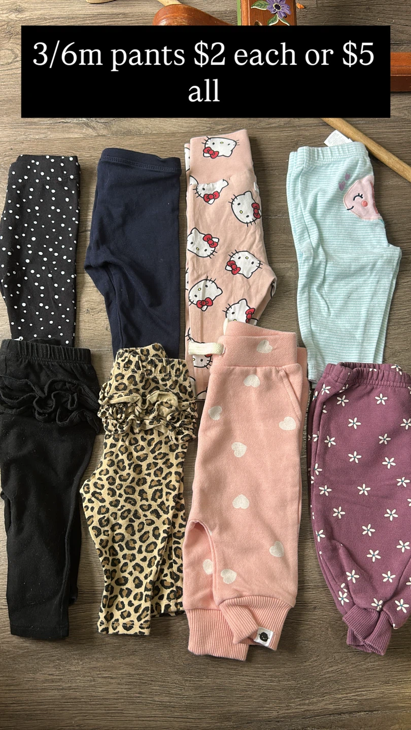 Baby 3/6m Girl Clothes Bundle - Onesies, Tops, Pants, Hoodies - photo 4
