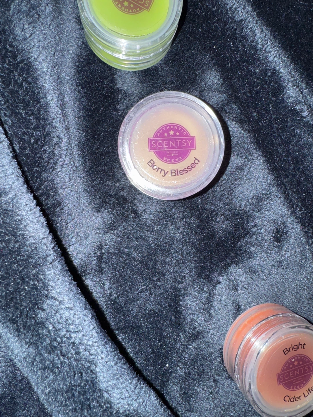 Scentsy Wax Melts - Berry Blessed & Bright Cider lipgloss