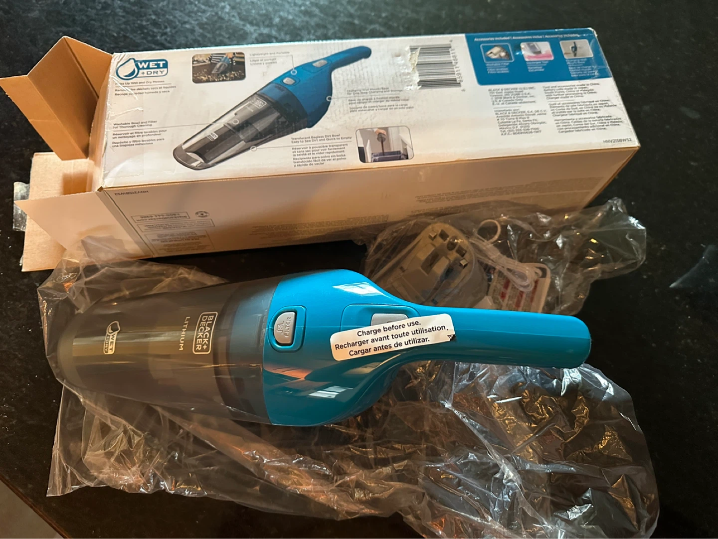 BLACK+DECKER Compact Lithium Hand Vacuum Kit - photo 2