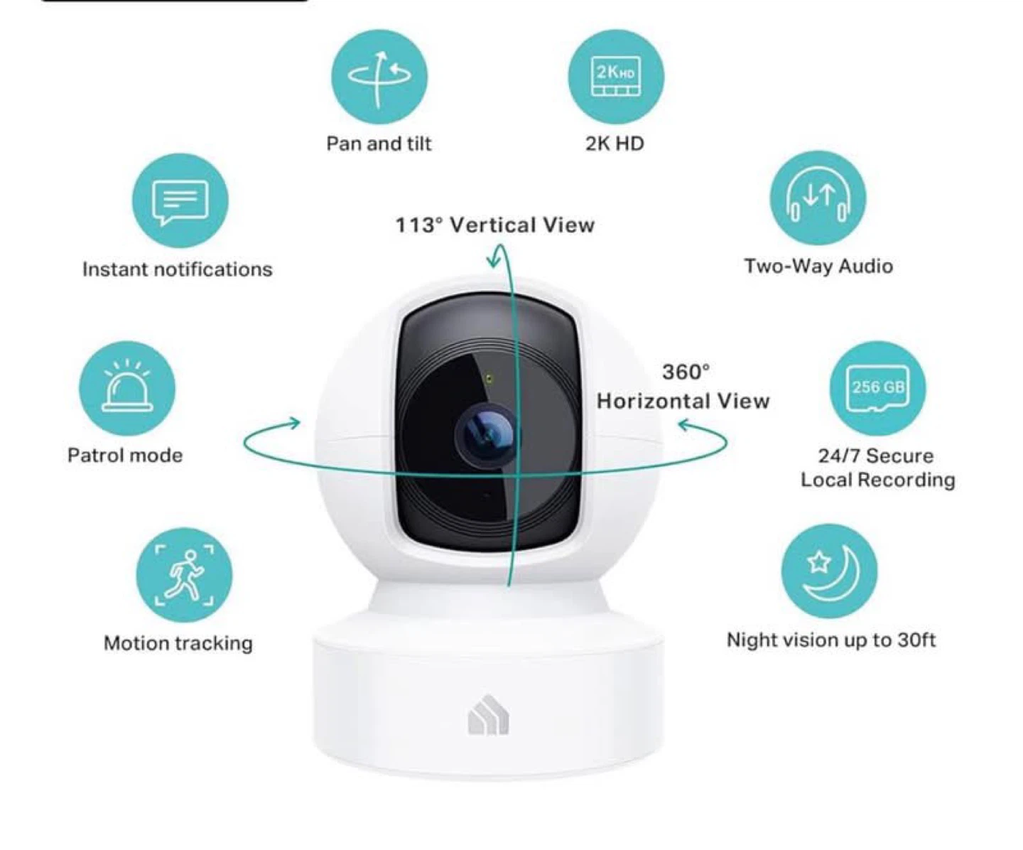 Kasa Smart 2K HD Indoor Security Camera