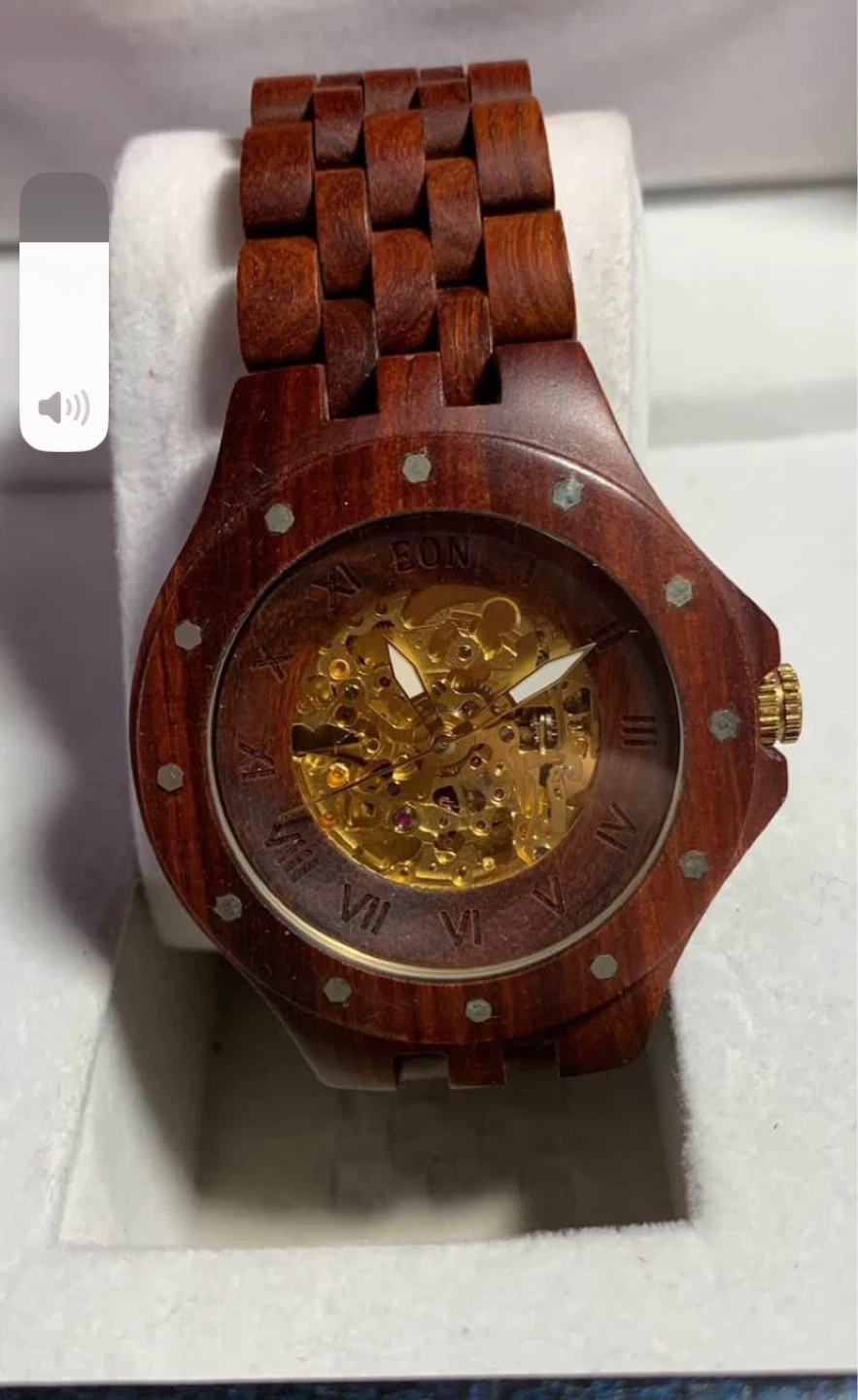EON Automatic Wooden Watch - photo 2