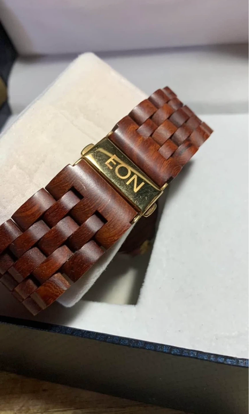 EON Automatic Wooden Watch - photo 3
