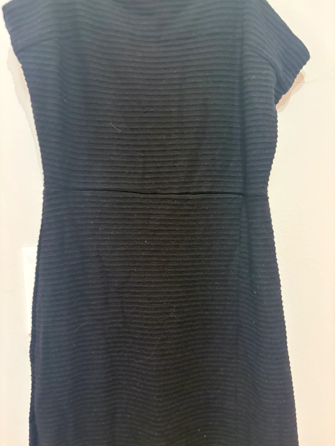 Ribbed Square Neck Sleeveless Midi Dress with Front Slit - photo 2