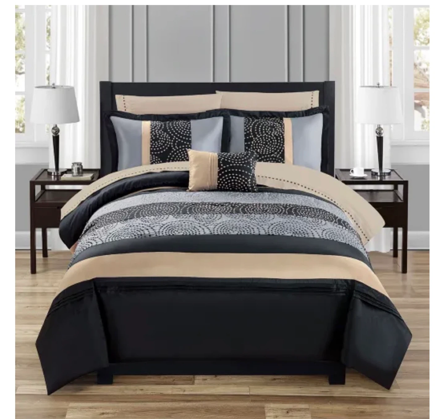 JYSK ERIK Queen 8 Piece Bed in a Bag