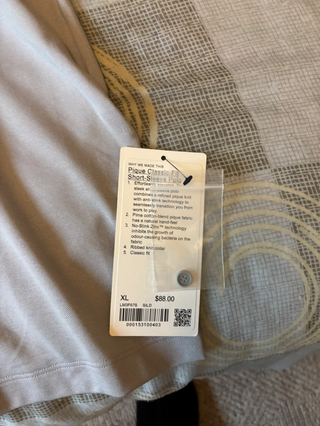 Lululemon Pique Classic Fit Short-Sleeve Polo Shirt - XL - photo 4