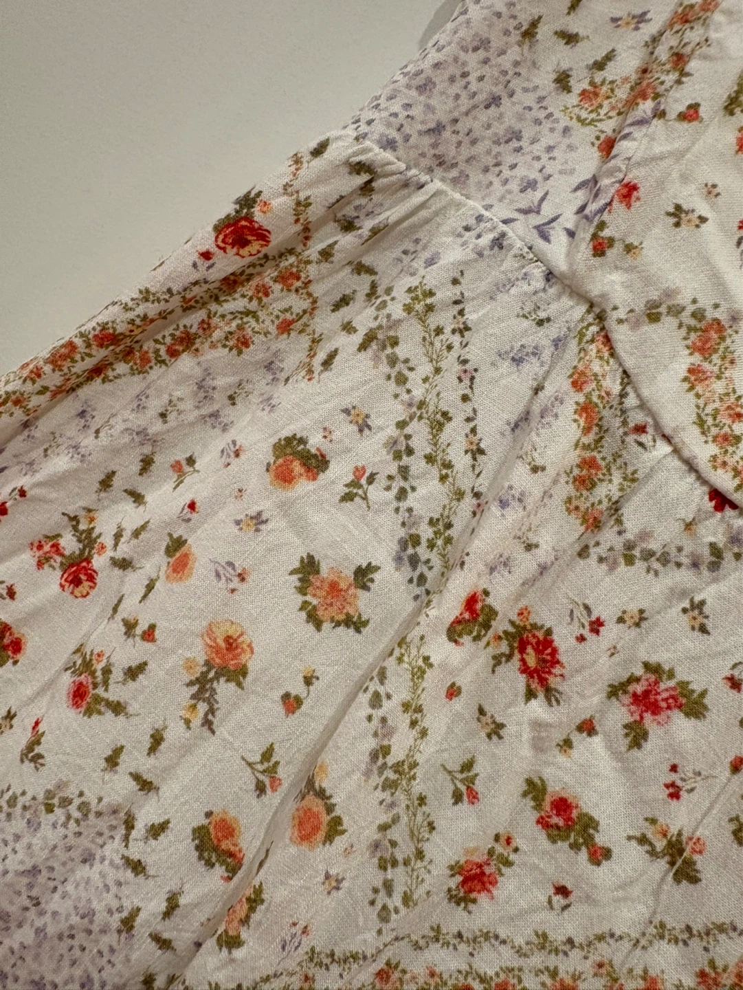 Floral Patchwork Cut-Out Back Mini Dress - photo 4