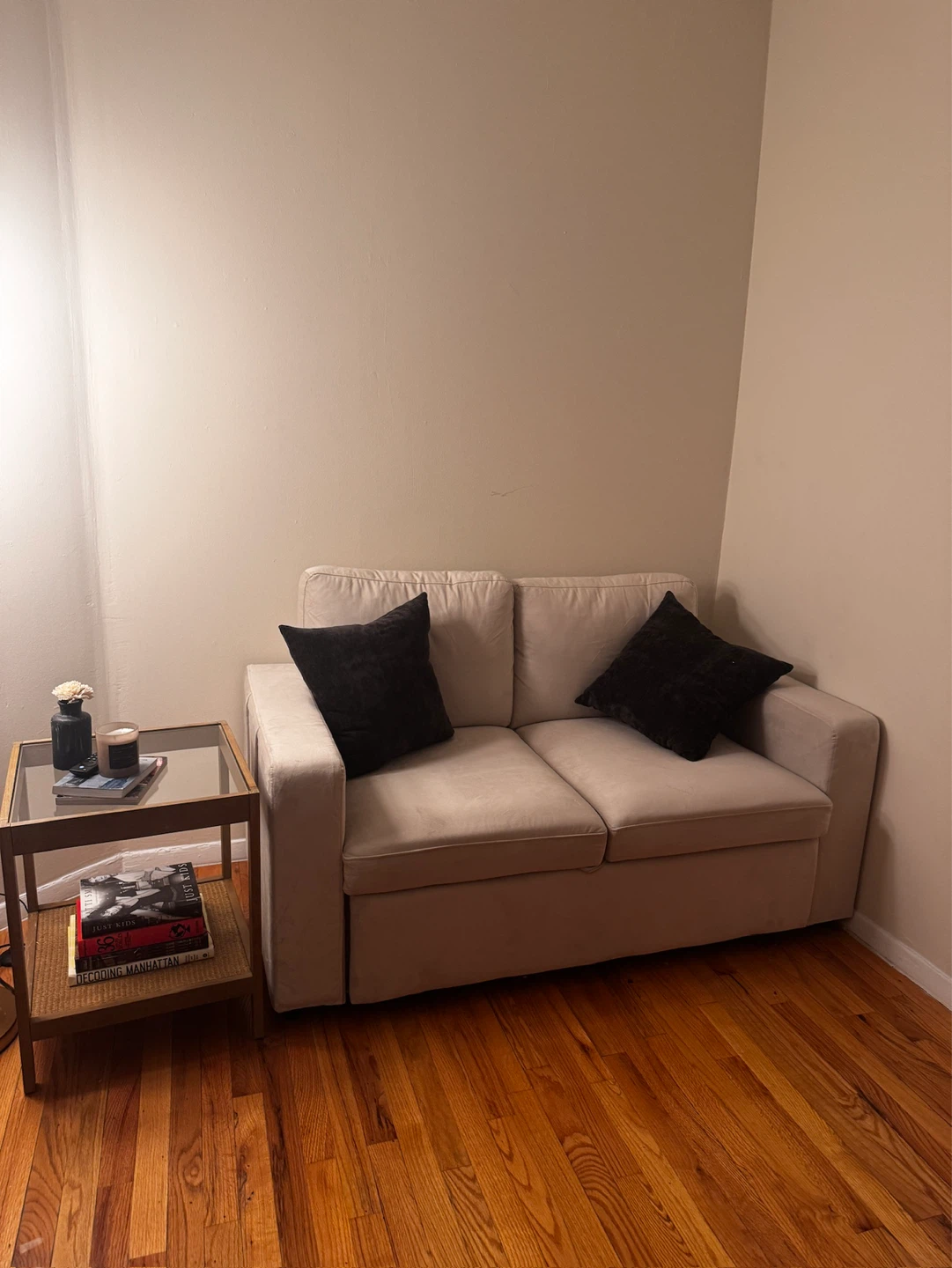 Beige Loveseat Sofa - photo 5