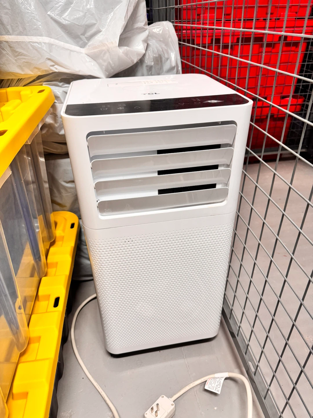 Air conditioning, monitor and high chair