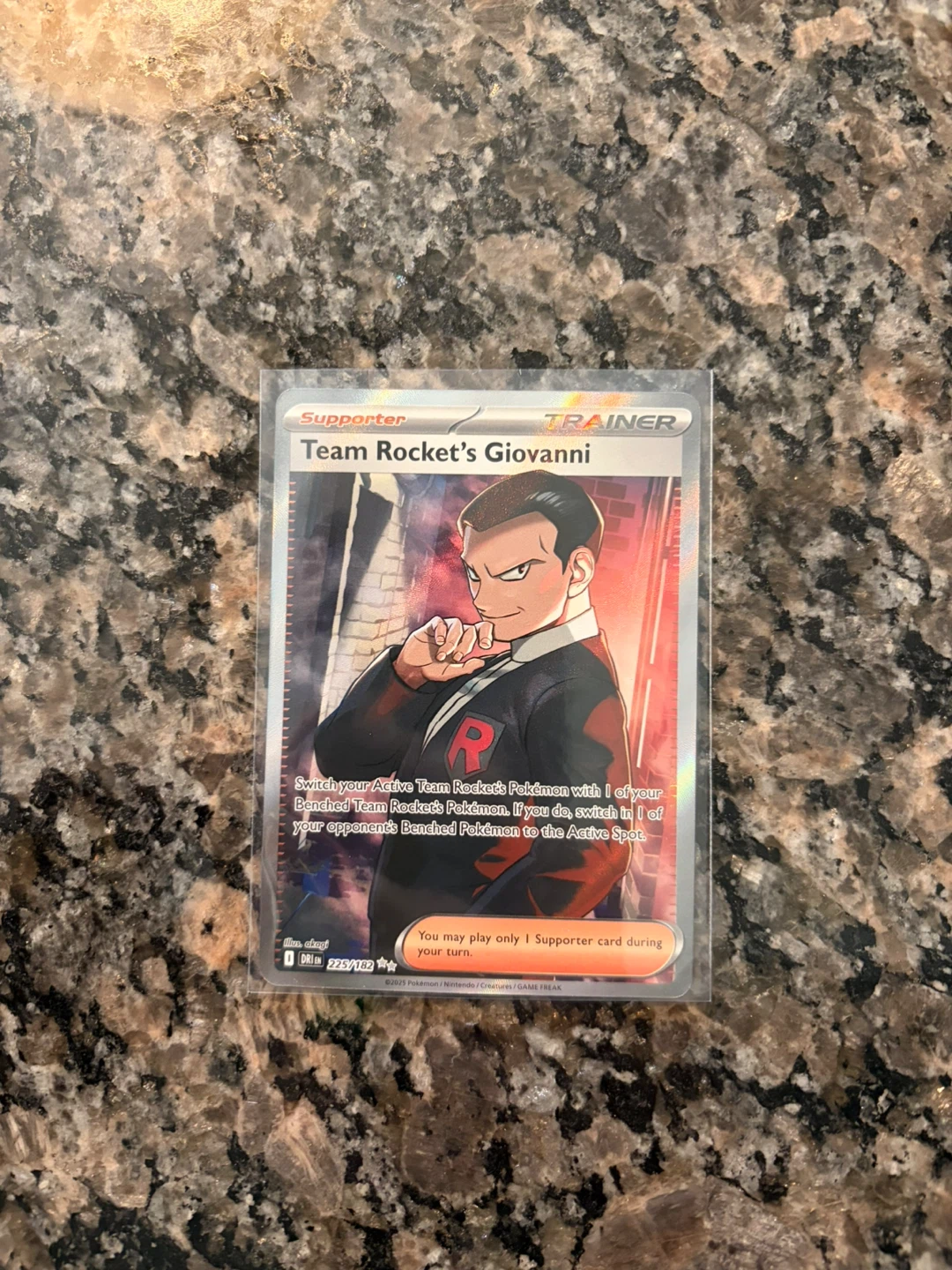 Pokémon Team Rocket’s Giovanni #225/182