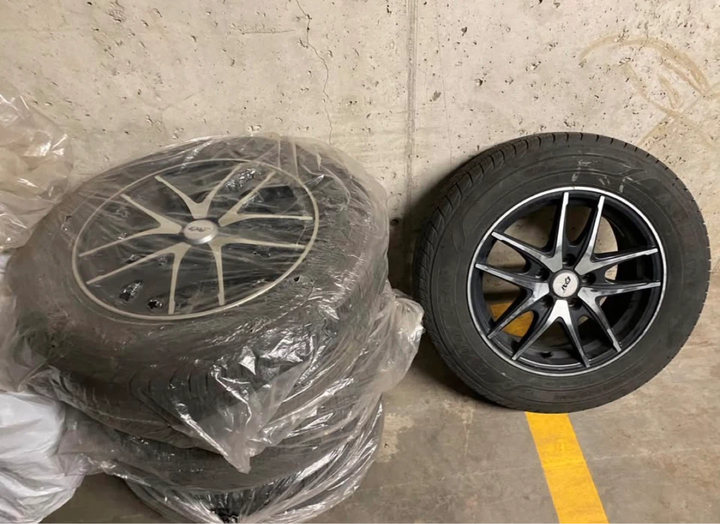 Goodyear Assurance All Season Tires w/ Rims 195/65R15 - photo 4