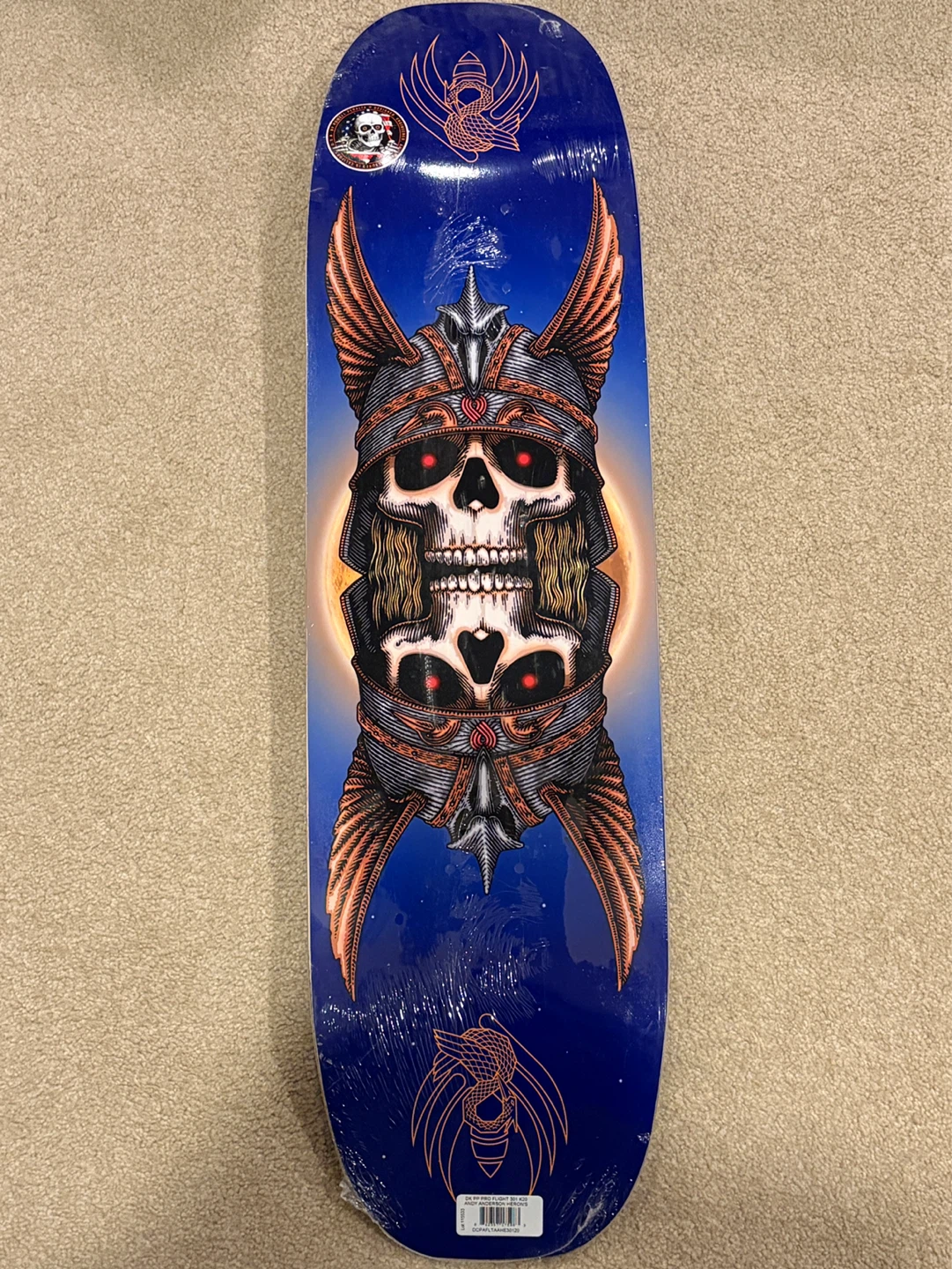 Andy Anderson Powell-Peralta Flight Deck Skateboard Deck