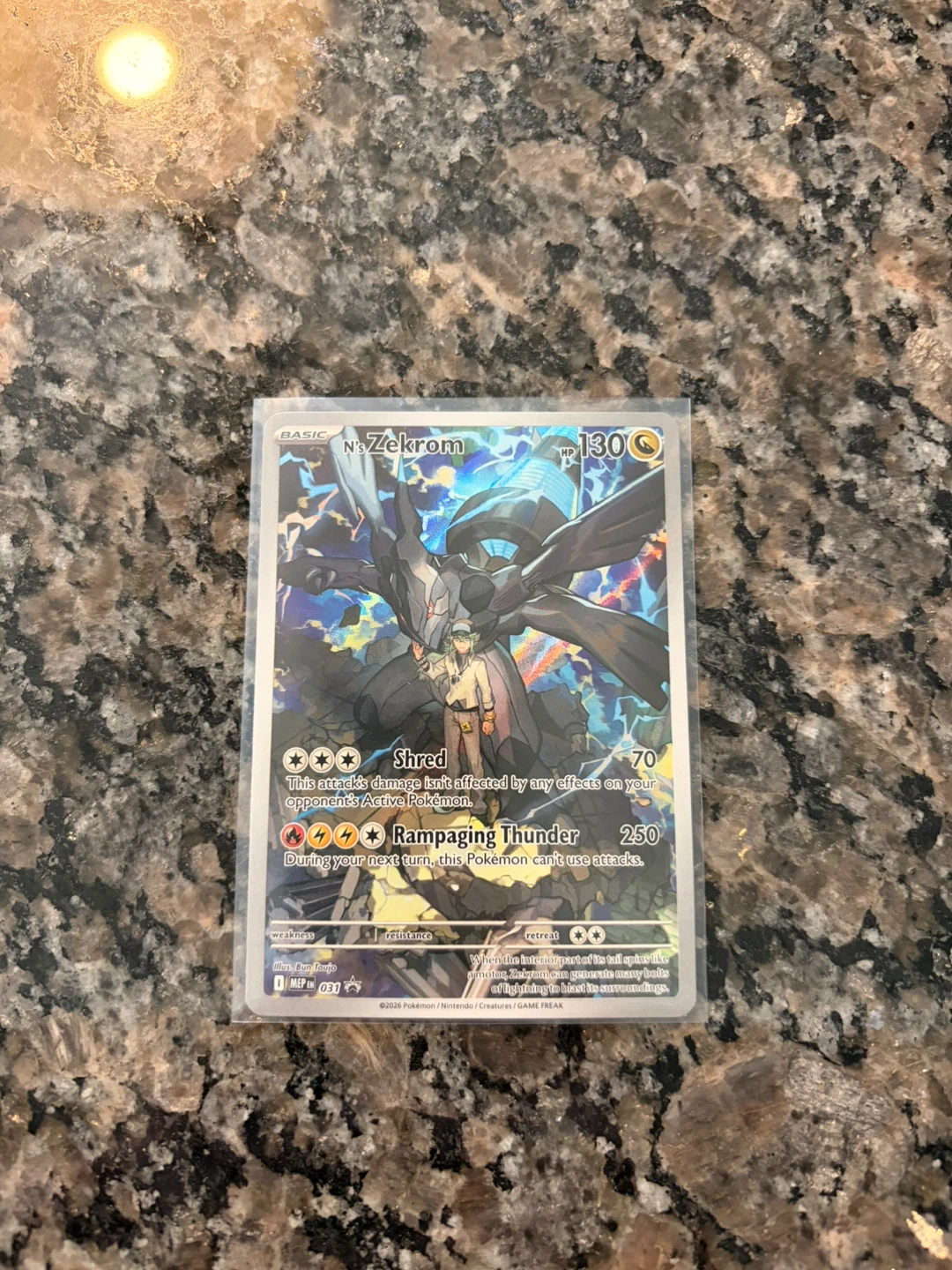 Pokémon N’s Zekrom Promo Card #31