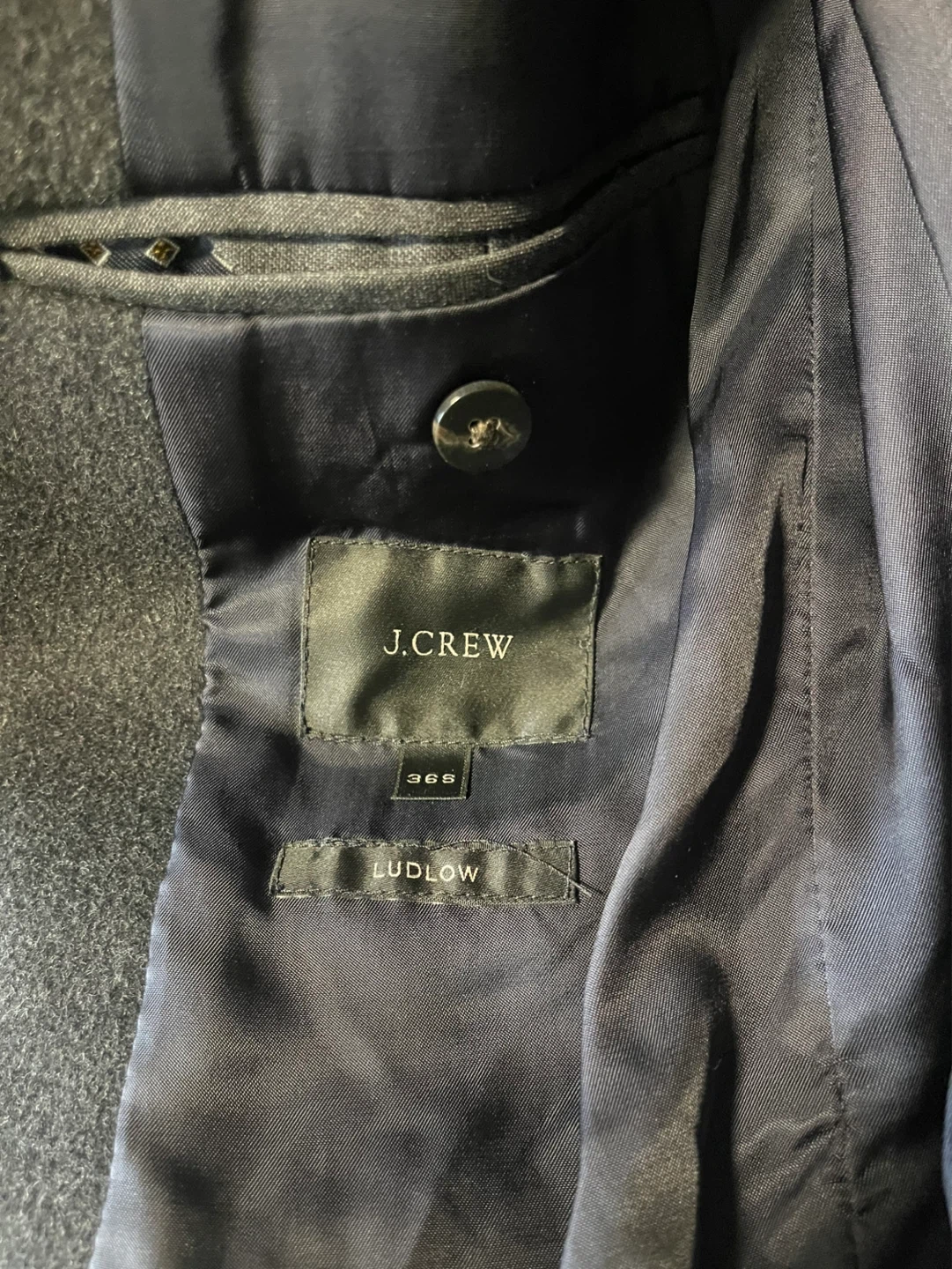 J. Crew Ludlow Wool & Cashmere Topcoat 36S - photo 3