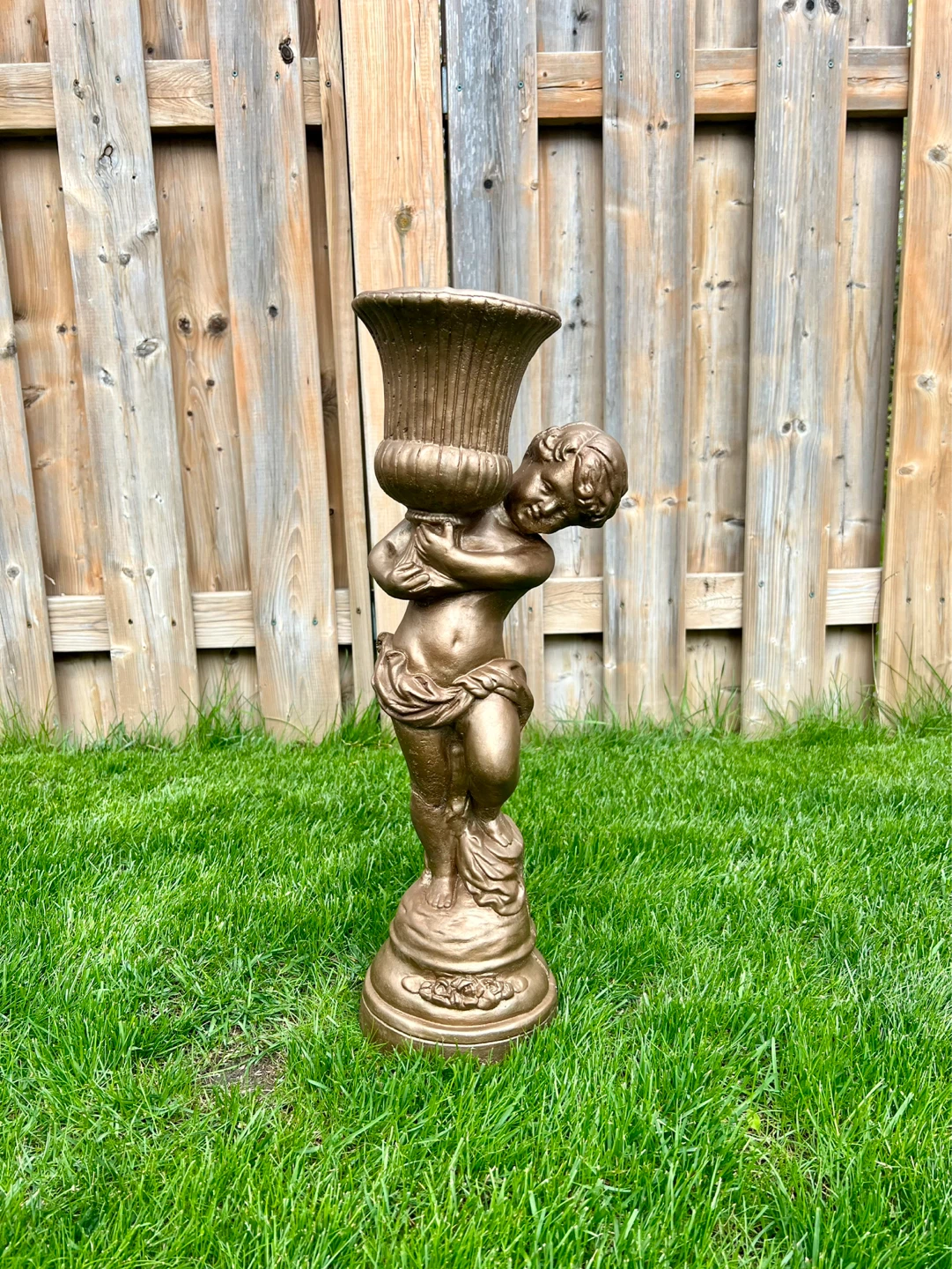 Cherub Urn concrete  statue - photo 4