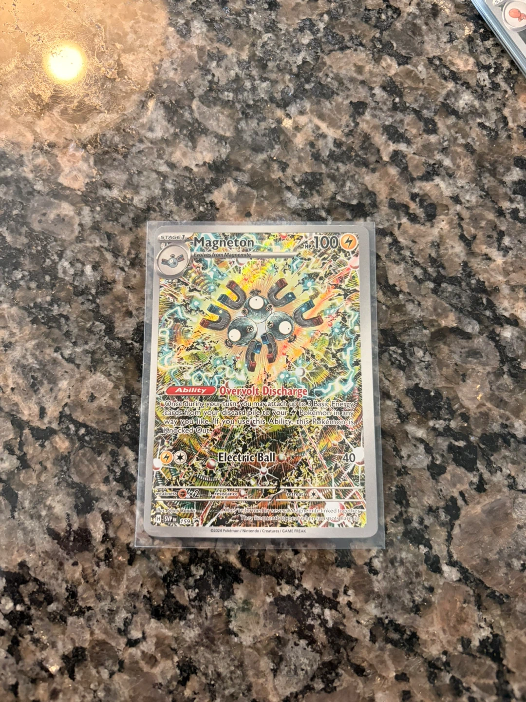 Pokémon Magneton Surging Sparks Promo Card #159