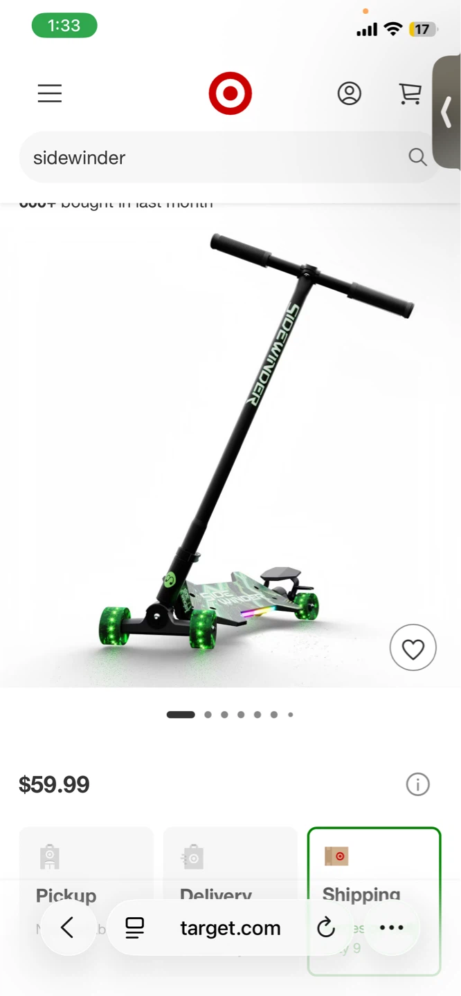 SideWinder Scooter - photo 2