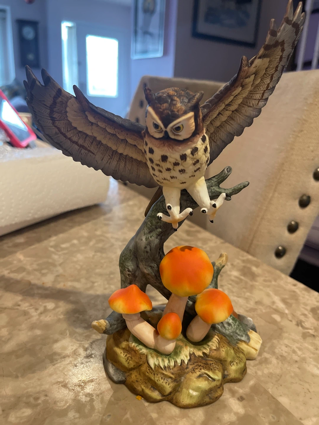 Andrea by Sadek Great Horned Owl Figurine 9671 - photo 2