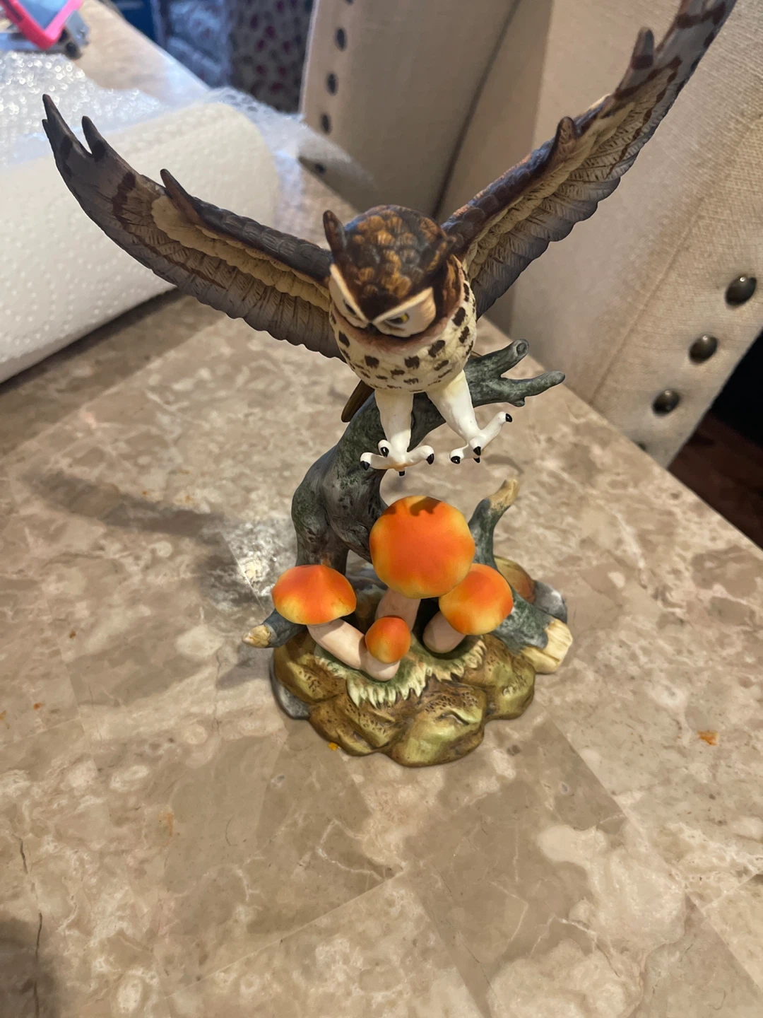 Andrea by Sadek Great Horned Owl Figurine 9671