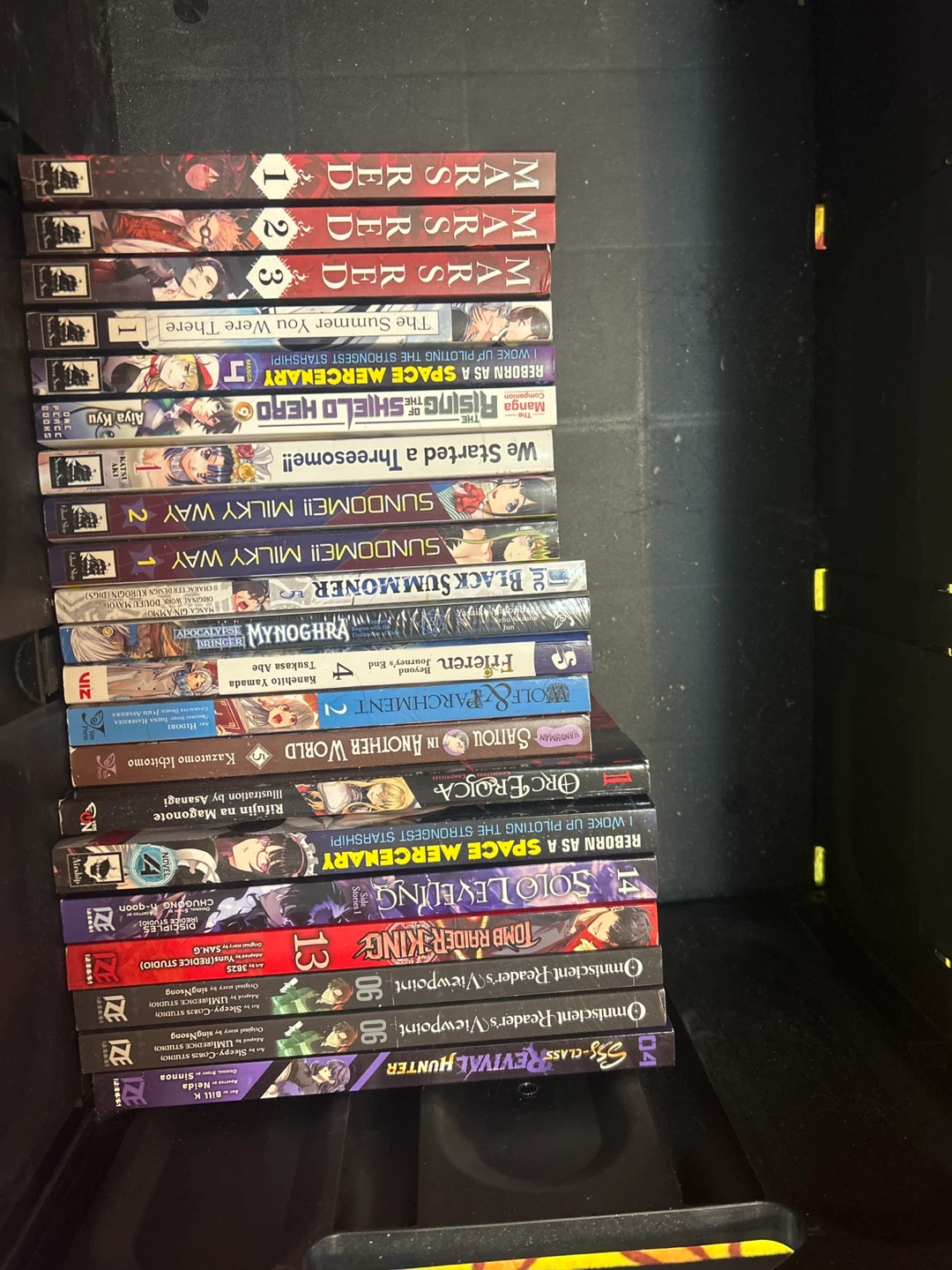 Manga Lot - Mars Red, Reborn as a Space Mercenary, & More