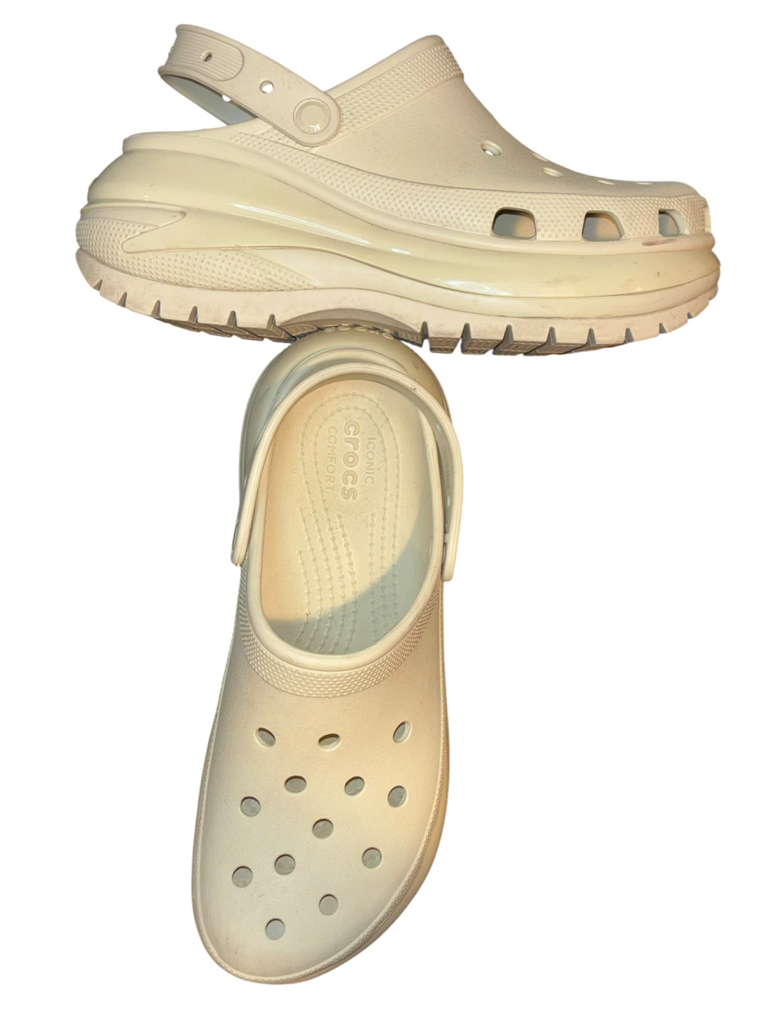 Crocs Classic Platform Clogs - Bone - photo 4
