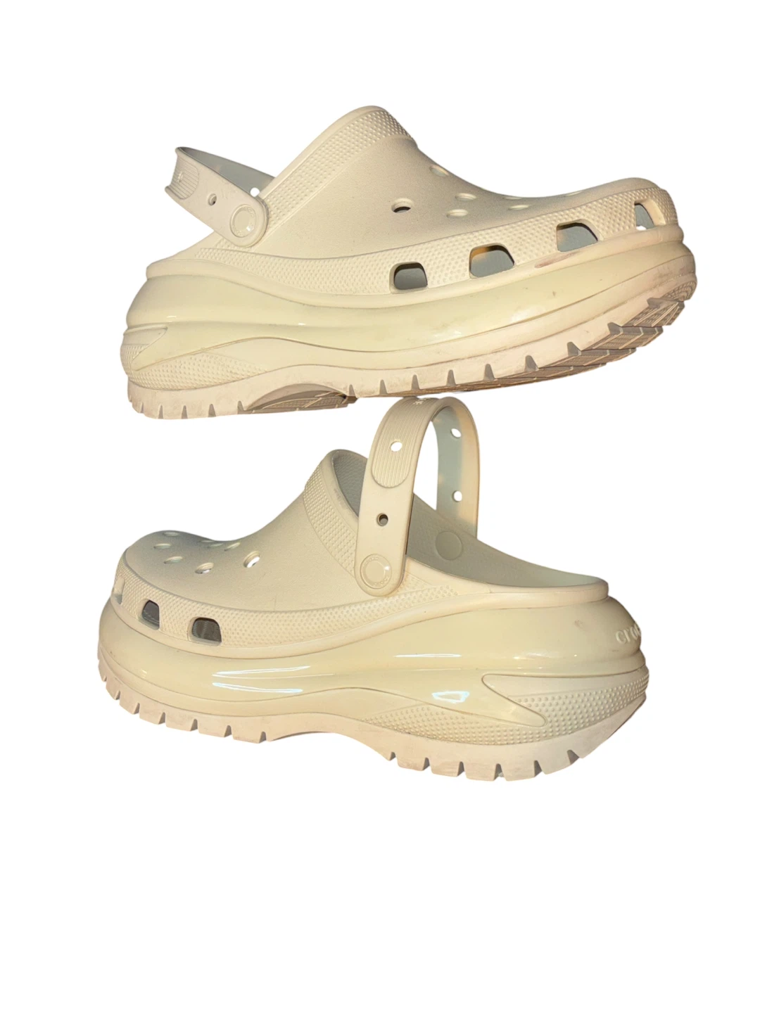 Crocs Classic Platform Clogs - Bone - photo 3