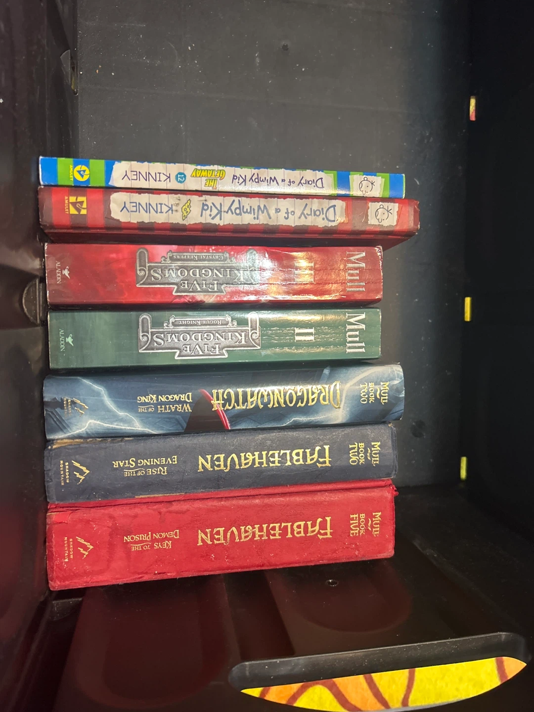 Bundle of books, kids and adult read.