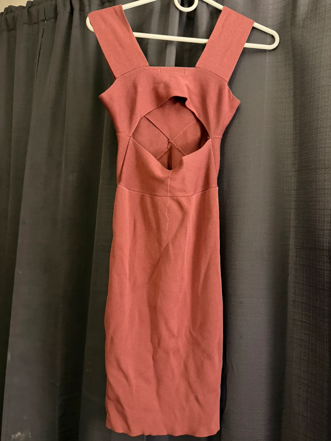 Dynamite Rose Knit Bodycon Dress - photo 2
