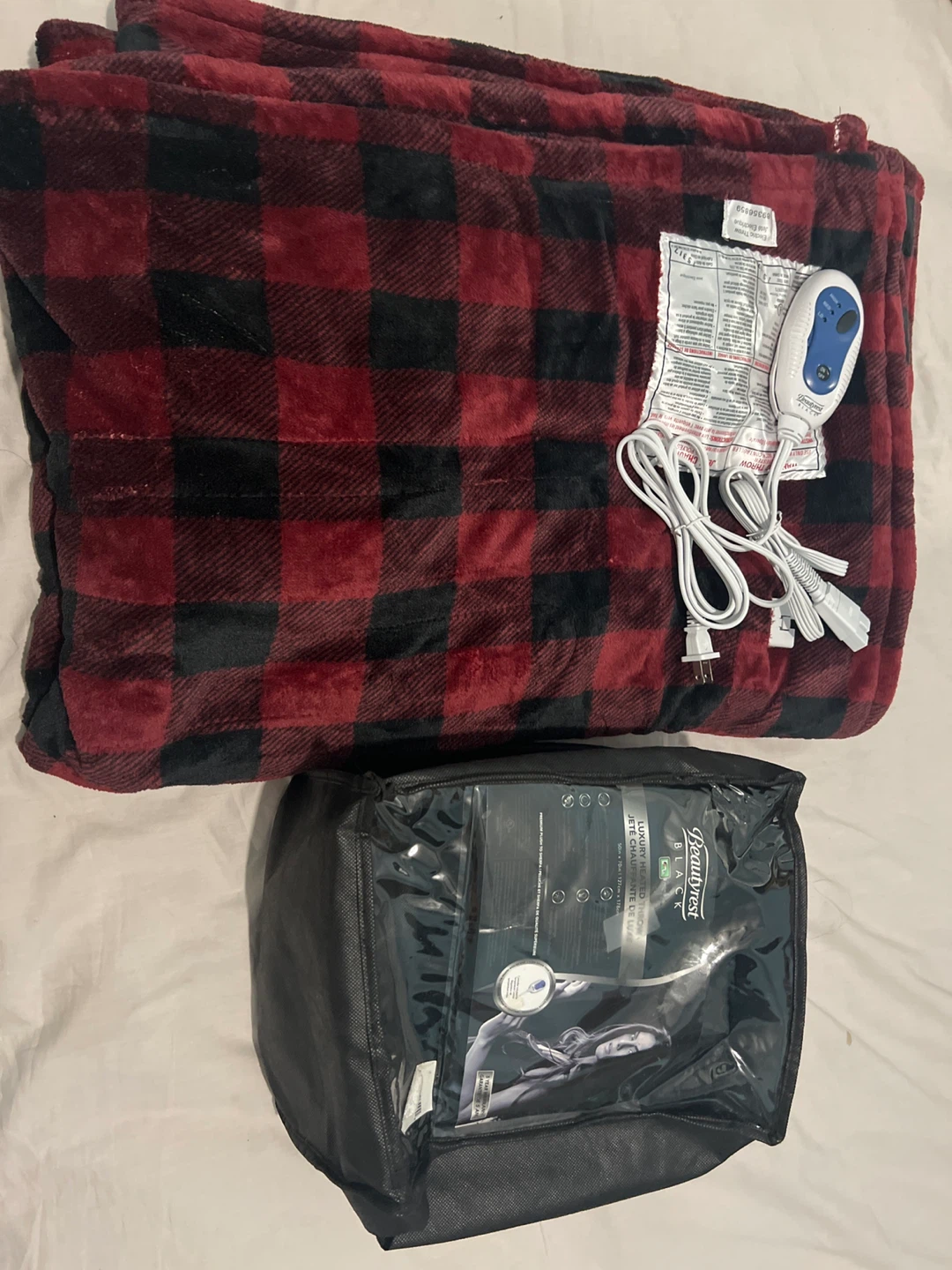 Beautyrest Black Luxury Heated Throw