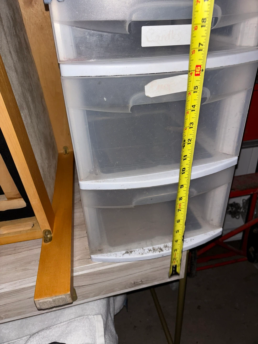 3-Drawer Plastic Storage Organizer Cart - photo 5