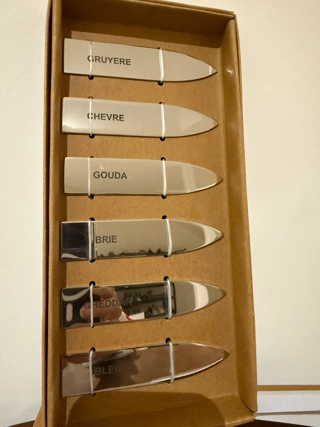 6-Piece Stainless Steel Cheese Knife Set - photo 2