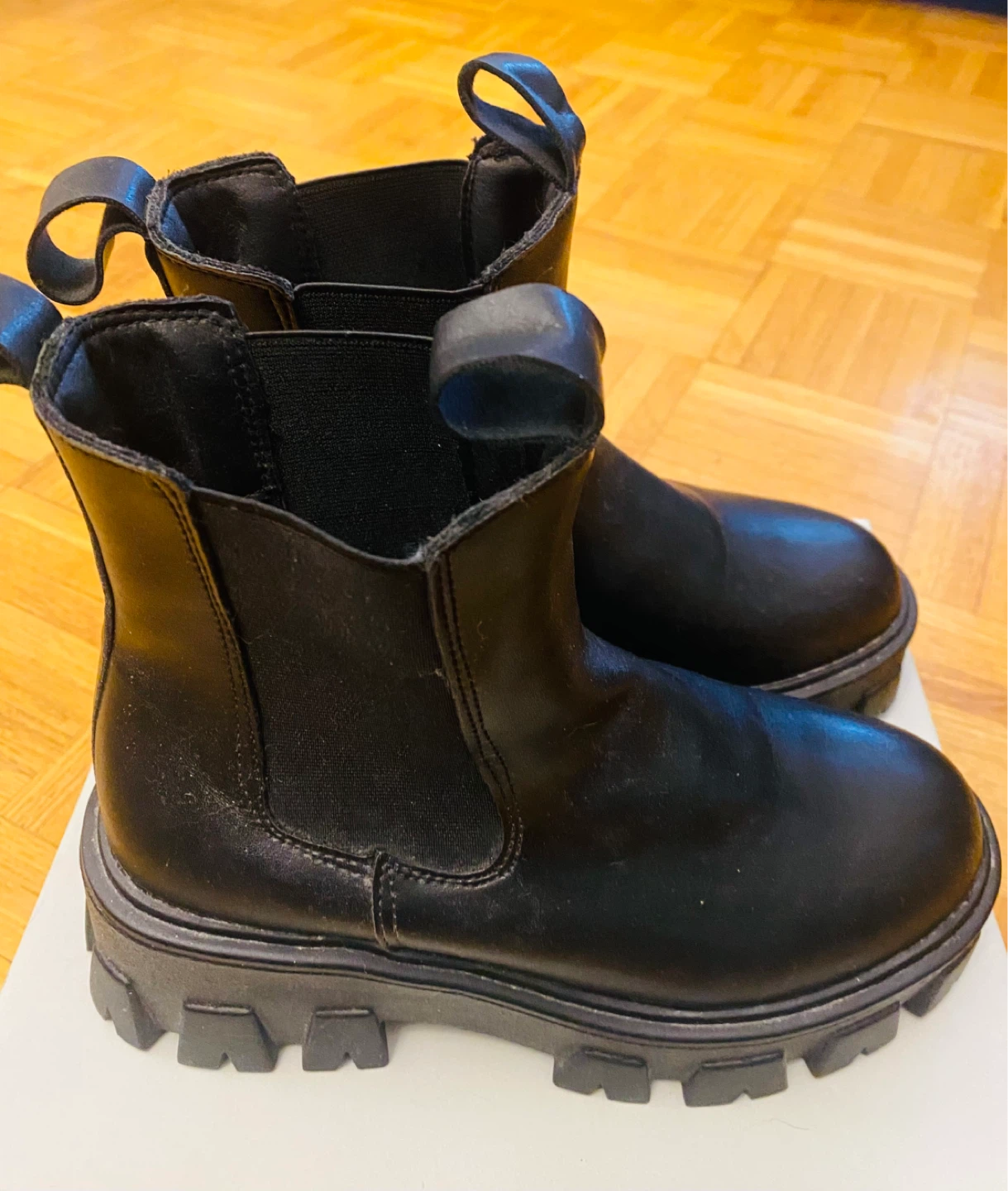 Black Boots with Chunky Sole - photo 2