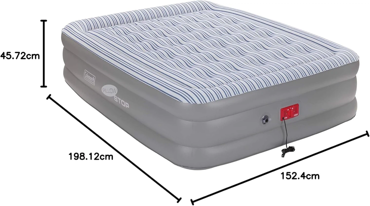 Coleman Queen SupportRest Air Mattress with Built-in Pump - photo 3