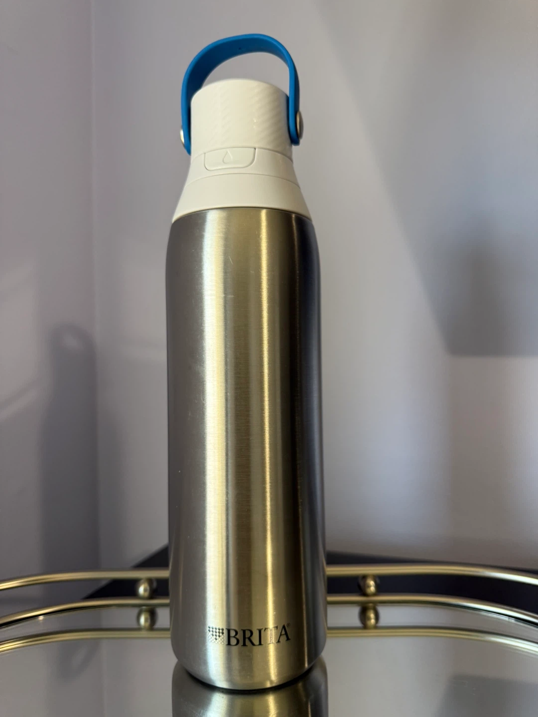 Brita Filter Water Bottle Stainless Steel w/ Straw – Insulated