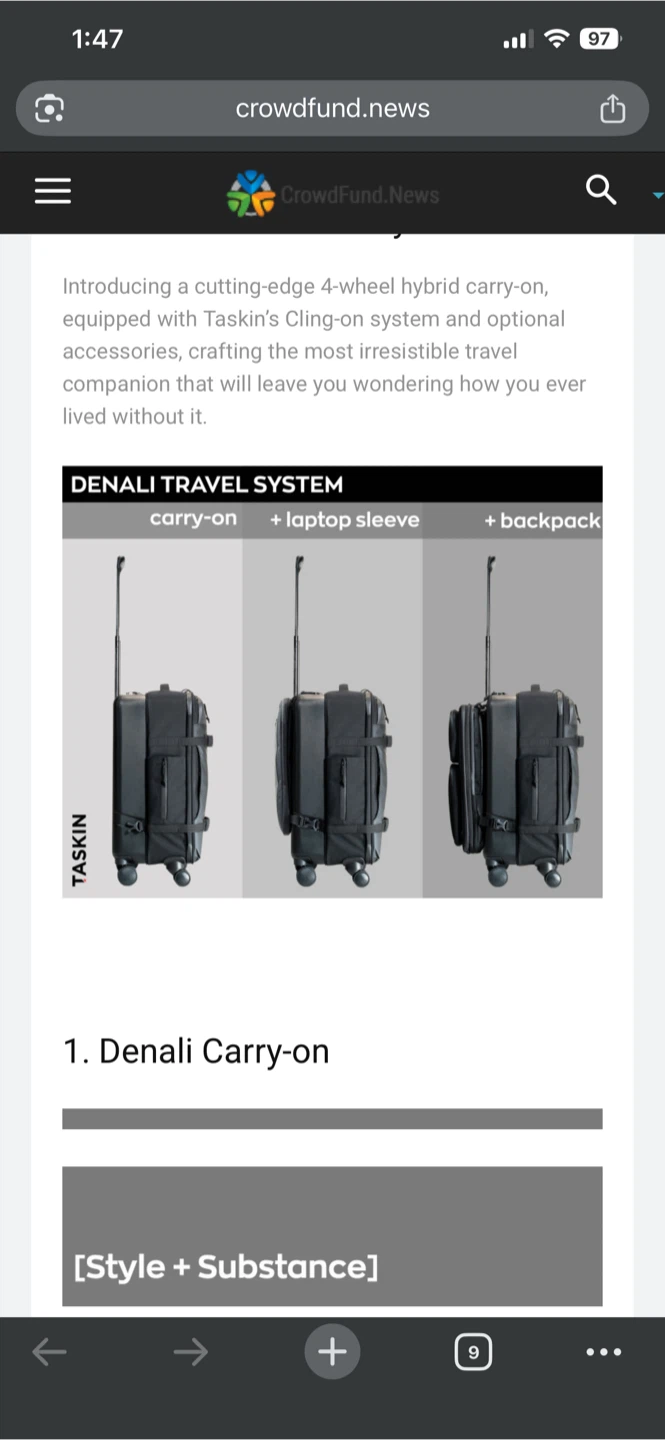 TASSKI Luggage - photo 5