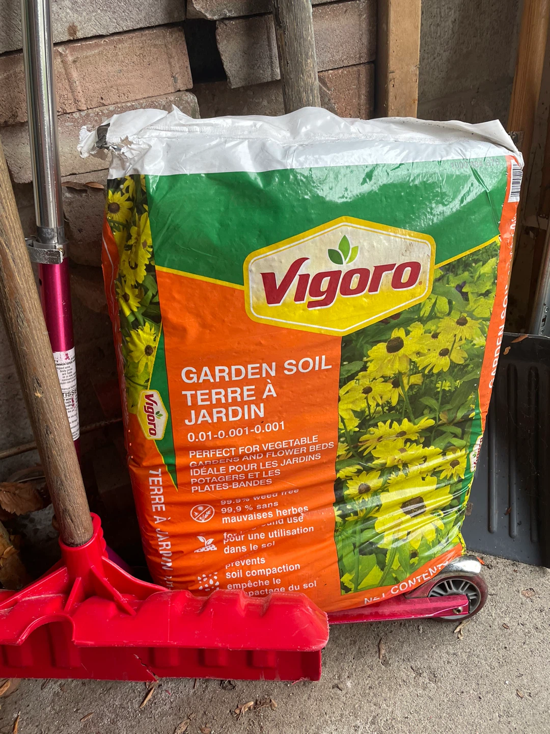 Bags of Soil