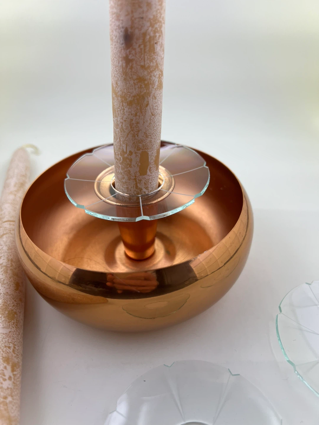 Vintage Coppercraft Guild Copper Candle Bowl Holder and More… - photo 2