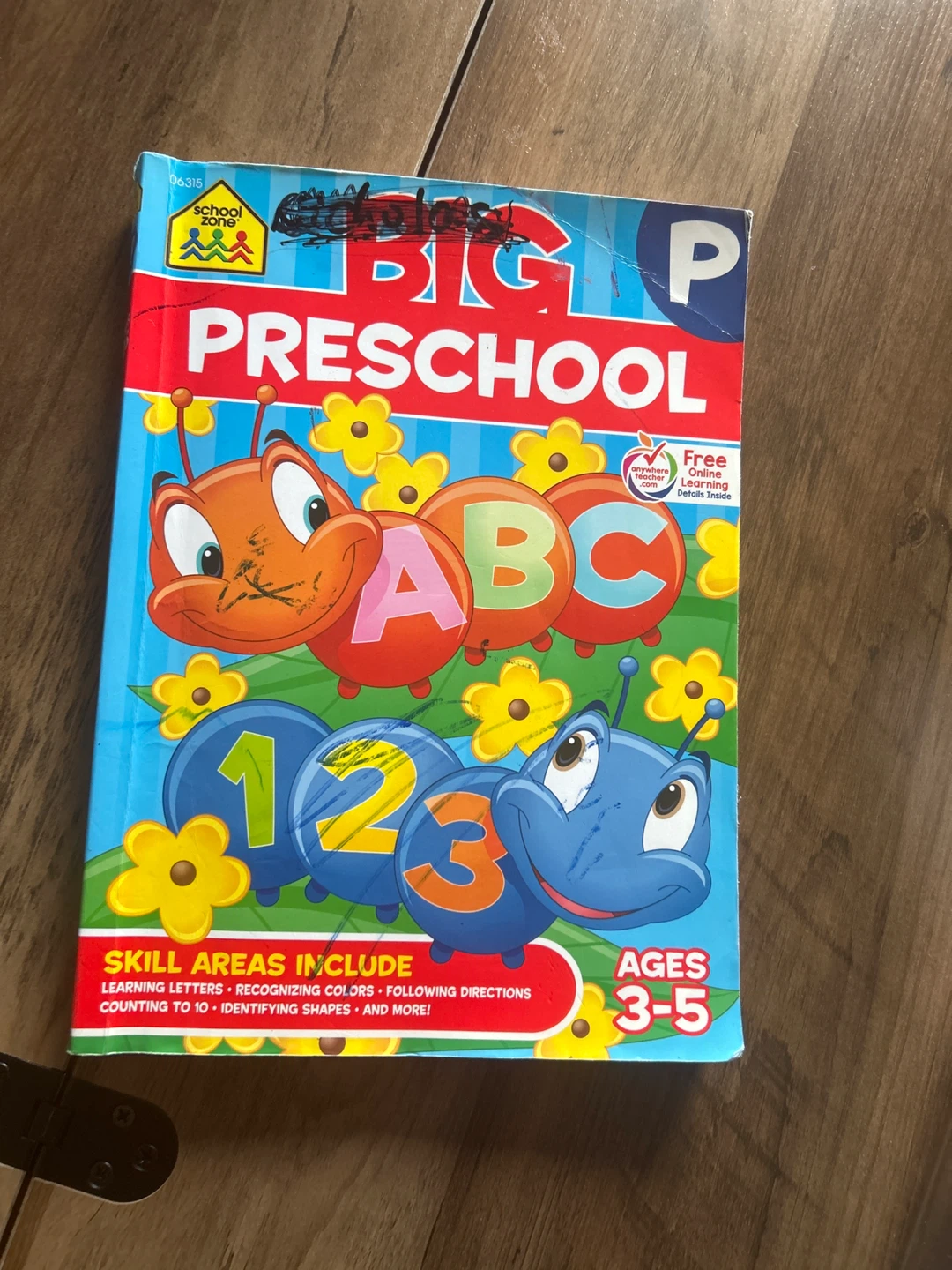 School Zone Big Preschool ABC and 123 Learning Book