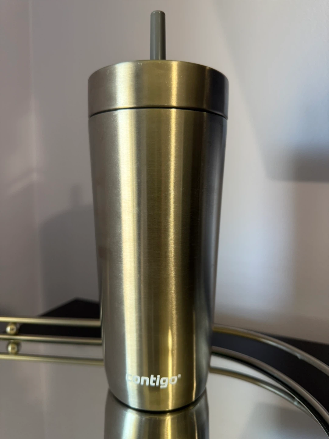Contigo Insulated Stainless Steel Tumbler w/ Straw