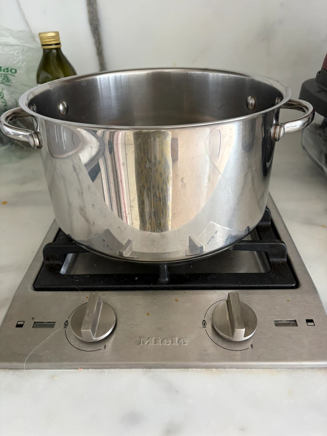 6QT 5.7L Stainless Steel Stock Pot